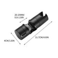 thumbnail image 2 of TIMIFIS Toothbrush Holders Non Punching Straight Buckle Shower Lifting Rod Shower Fork Seat Adjustable Movable Bracket Fixed Seat Nozzle Accessory Shower Bracket, 2 of 2