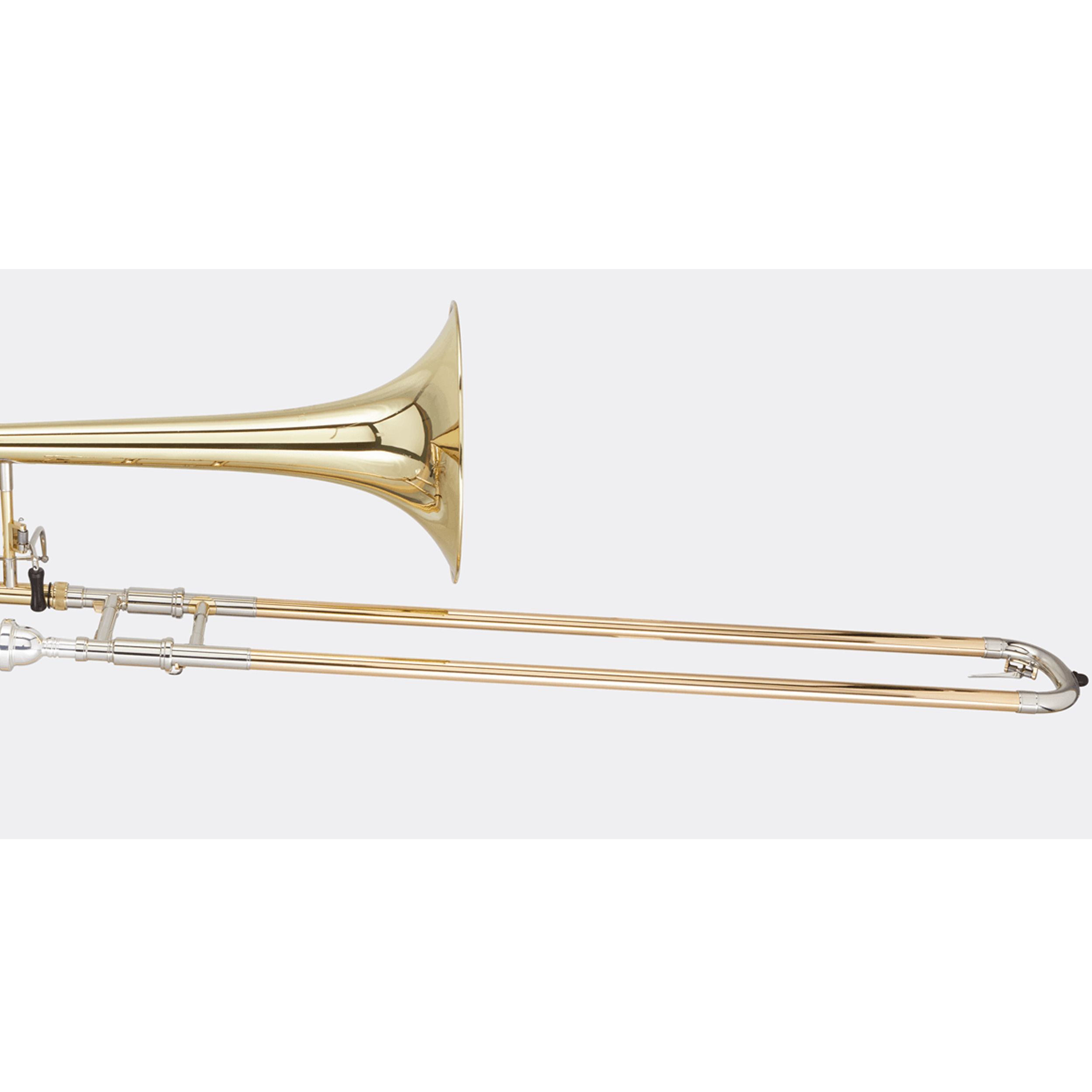 Blessing Tenor Trombone, .547" Bore, Open Wrap, F Rotor, Yellow Brass Bell