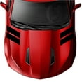 thumbnail image 2 of Clausen's World 4" Fender Hood vinyl Racing Stripe also Gun Metal2 Carbon Fiber - Compatible with Chevrolet Camaro, 2 of 7