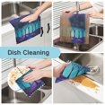 thumbnail image 2 of Yayeee 6 Pack Kitchen Dish Cloths for Washing Dishes Soft Absorbent Microfiber Towels, Purple Moonlight Forest, 2 of 9