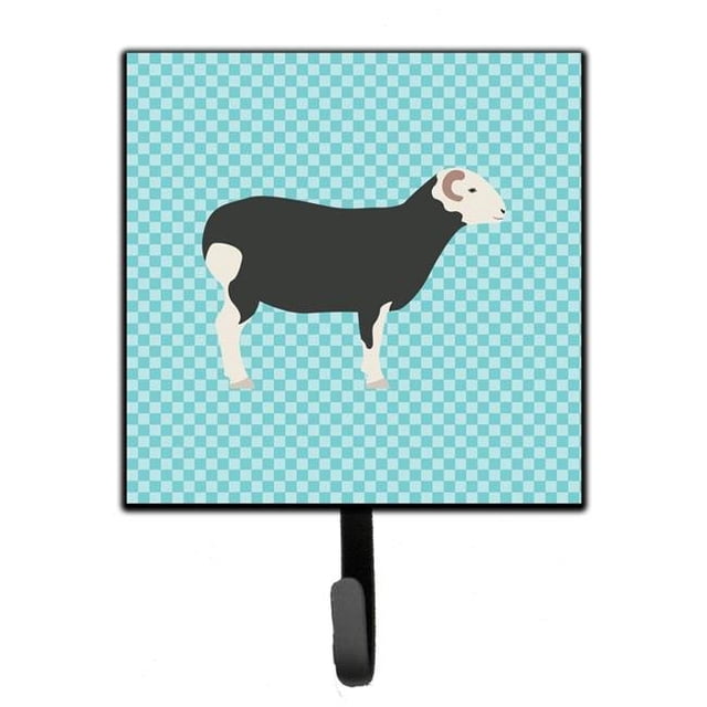 Herwick Sheep Blue Check Leash or Key Holder