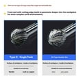 thumbnail image 6 of Profession Rotary File Hard Metal Construction For Precisions Grinding Deburring Rusts Removal In Industrial Application, 6 of 8