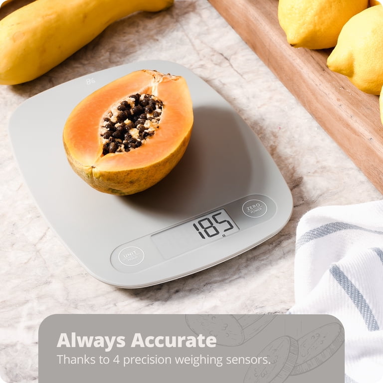 Greater Goods Digital Food Scale, 11lb, Gray photo 2