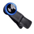 thumbnail image 2 of Bearachild Lente de la cámara del teléfono Smartphone portátil Gran angular Lentes de ojo de pez Senderismo Selfie Herramienta de sesión Electrónica Azul, 2 of 6