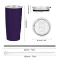 thumbnail image 2 of 20 OZ Rugrats Tumbler, Tumbler with Lid And Straw, 304 Stainless Steel Coffee Cup, Insulated Reusable Travel Mug, Keeps Drinks Cold, 2 of 8