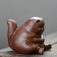 thumbnail image 2 of Té de gato enojado, té para mascotas, té para mascotas, té para mascotas, gato enojado, figura de murciélago, decoración para mesa de té, escritorio, decoración de salón de té, 2 of 5