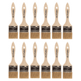 thumbnail image 1 of Disposable Paint 2" Fiberglass Application Brush 2 Inch Wide, 12 Pack, 1 of 1