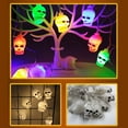 thumbnail image 3 of 10 LEDs Warm White Light white light pumpkin Source PVC 2xAA Battery Halloween Pumpkin Ghost Scary Lamp Series, 3 of 3