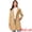 Khaki, variant on Women's Stylish Peacoat Wrap Collar 2024 Winter Trench Long Coat M Black