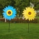 thumbnail image 4 of Hilanderos de viento de girasol grandes para patio y jardín, molino de viento de girasol de metal para molinetes de balcón, decoración al aire libre de patio, decoración de jardín, arte de jardín, 4 of 5