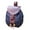 Blue, variant on Multifunction Belt Pouch, Backpack, Pirate Pockets, Drawstring, PU Leather for Cosplay Outdoor Costume Men Black