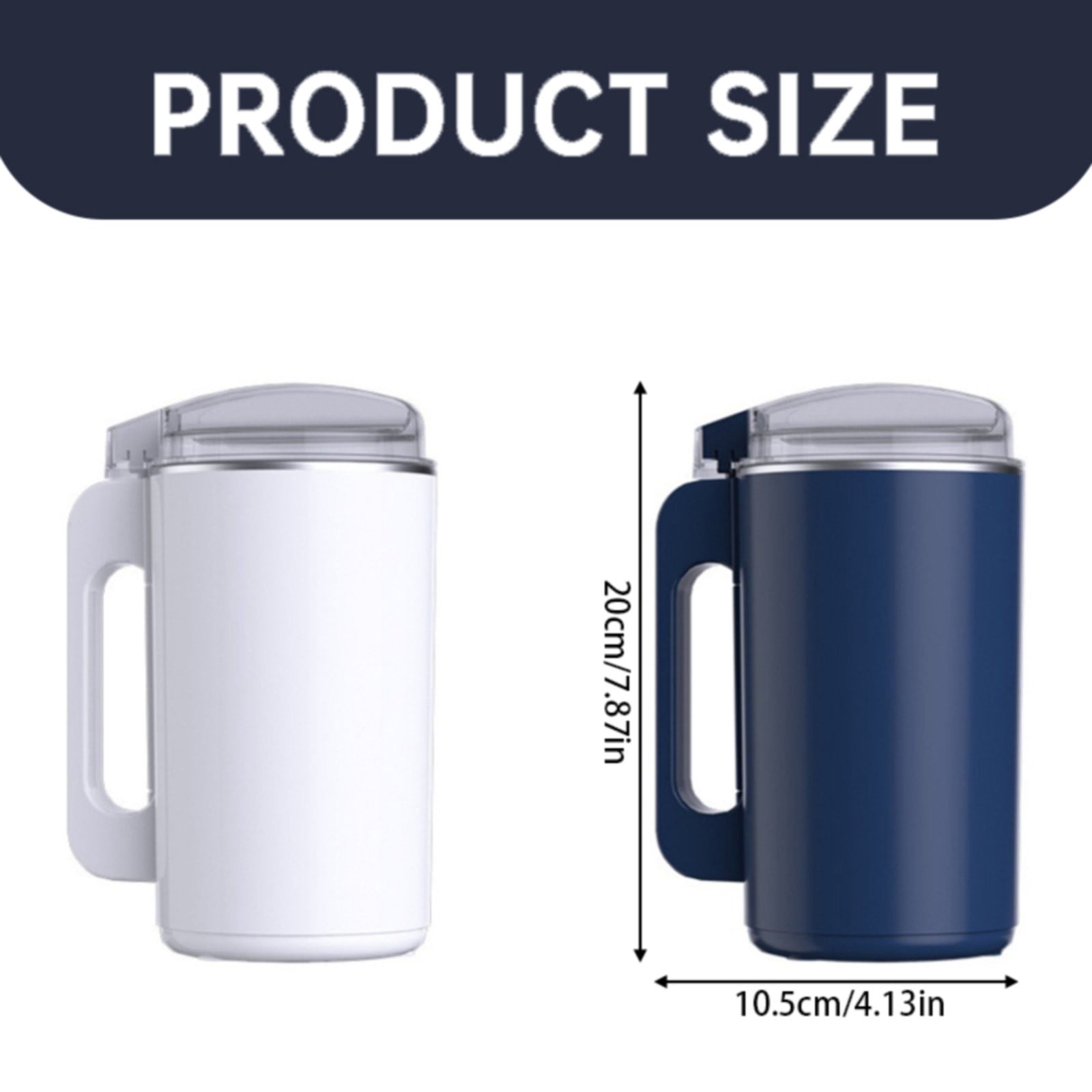 Small Household Ultrafine Grinder Machine, 600 Ml Compact Stainless Steel Mill for Coffee Beans, Spices & Grains, One-Touch 30 S Operation, Transparent Locking Lid, Portable , 1X Household Grinder
