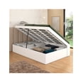 thumbnail image 4 of Cama Matrimonial Abatible Skal Living Tipo Baul Blanco CB930-BR, 4 of 6