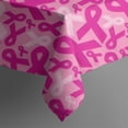 thumbnail image 5 of Pink Breast Cancer Square Tablecloth,Waterproof Square Table Cover,Wipeable Spillproof Washable Table Cover for Home Kitchen Party Decor 52"x52"(132x132cm), 5 of 6