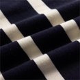 thumbnail image 4 of Mens Sweater Knit Tops Blouse Men Fall Winter Korean Style Striped Lapel Casual Loose Youth Knitwear Shirt, 4 of 6