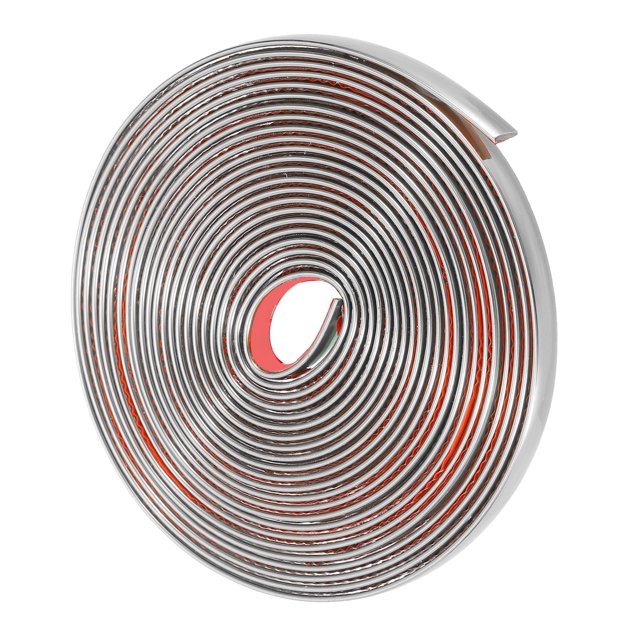 Uxcell Moldura de Pared Autoadhesiva, 0.3" x 16Ft Moldura de Panel 3D de PVC para Marco de Ventana Plateado