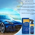 thumbnail image 2 of 2 Pcs 4.23oz Quick Effect Coating Agent for Car,Quickly Coat Car Wax,Car Scratch Wax Polish Sprays Waterless Wash,Oil Film Emulsion Glass Cleaner with Sponge and Cloth, 2 of 7