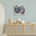 thumbnail image 3 of Stupell Industries Blue Crab with Red Claws Nautical & Beach Painting Wrapped Canvas Art Print Wall Art, 30 x 30, 3 of 8