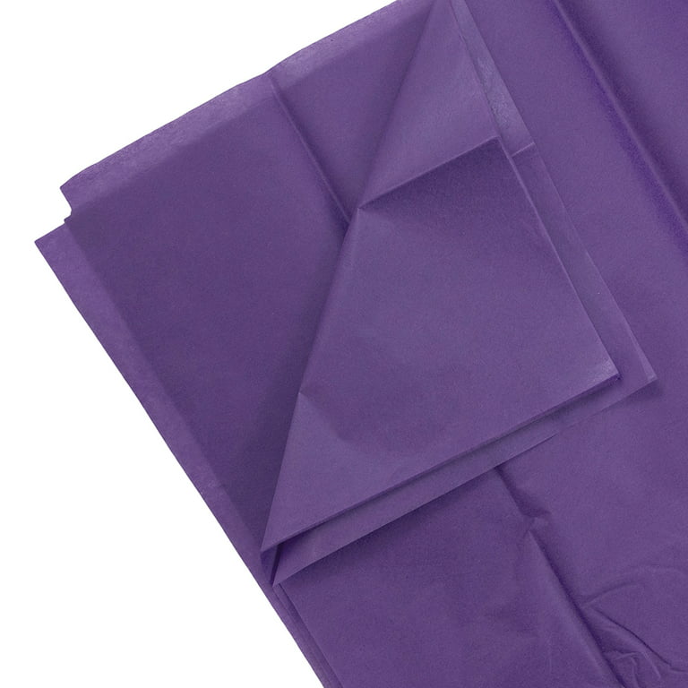 JAM Paper & Envelope Gift Tissue Paper, Purple, 10 Sheets/Pack
