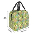 thumbnail image 2 of Sigee Cartoon Panda And Leaf for Lunch Bag for Women Men, Reusable Lunch Bag Insulated Lunch Bag Lunch Box Cooler, 2 of 5
