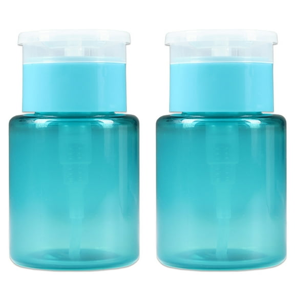 Pana High Quality 3oz Liquid Pump Dispenser - Teal (2 Bottles)