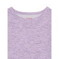 thumbnail image 2 of Hanes Girls Brushed Jersey Warm Thermal Top and Bottom Set, 2-Piece, 2 of 3