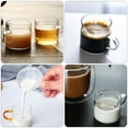 thumbnail image 2 of 2 Pcs Tasse en Verre à Double Embout pour Lait Café Cuisson Domestique (Transparent), 2 of 9
