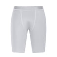 thumbnail image 4 of FRSASU Compression Shorts for Men Stretchy Running Athletic Biking Tight Yoga Workout Underwear Sports Short White, 4 of 5