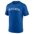 thumbnail image 2 of Men's Royal Kentucky Wildcats Arched Battle Cry Tri-Blend T-Shirt, 2 of 3