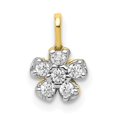 thumbnail image 1 of Charme Fleur CZ Petit Or Jaune 10K, 1 of 2