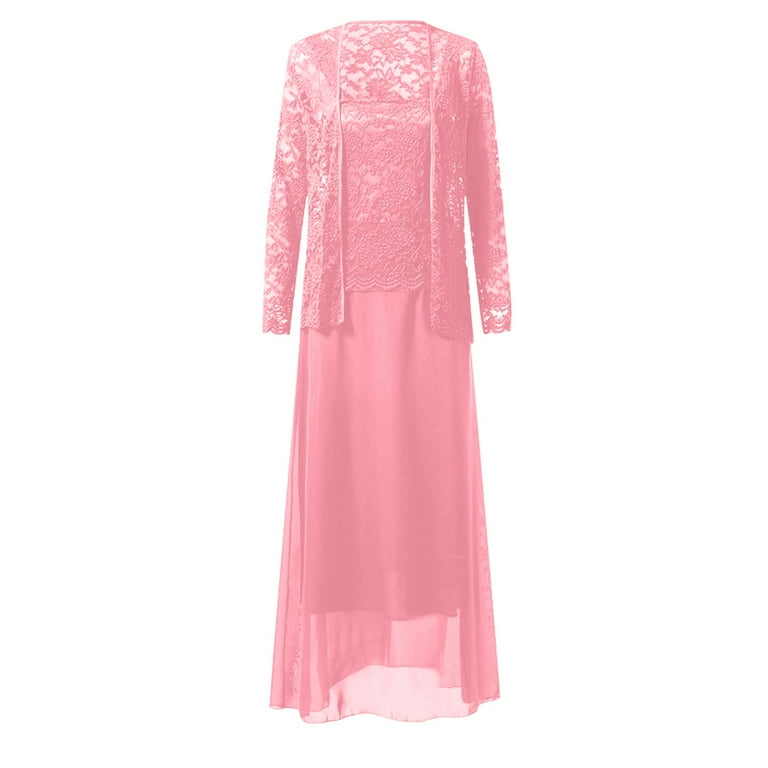 knee length dresses for ladies Baptism & Christening Lace Dress with Bonnet
