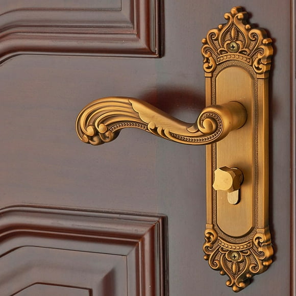 Cerradura de puerta de manija de la palanca perfecl de embutir de seguridad elegante Vintage