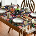 thumbnail image 4 of Sm:)e Dia De Los Muertos Mexican Placemats Set of 4, 12x18 Inch Fiesta Cinco de Mayo Table Mats for Party Kitchen Dining Decoration, 4 of 6