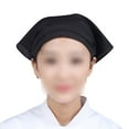 thumbnail image 2 of Turban Chapeau de Chef Triangle Foulard Restaurant Chapeau de Travail Bandeau Réglable pour Femmes Bonnet de Travail Doux Respirant, 2 of 8