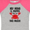 thumbnail image 4 of Inktastic Mimi and Pappy Love Me Boys or Girls Baby Bodysuit, 4 of 5
