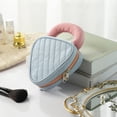 thumbnail image 5 of Bolsos preciosos del maquillaje para el poliéster grande de la pana del organizador del bolso del maquillaje y el nilón de imitación, 5 of 5