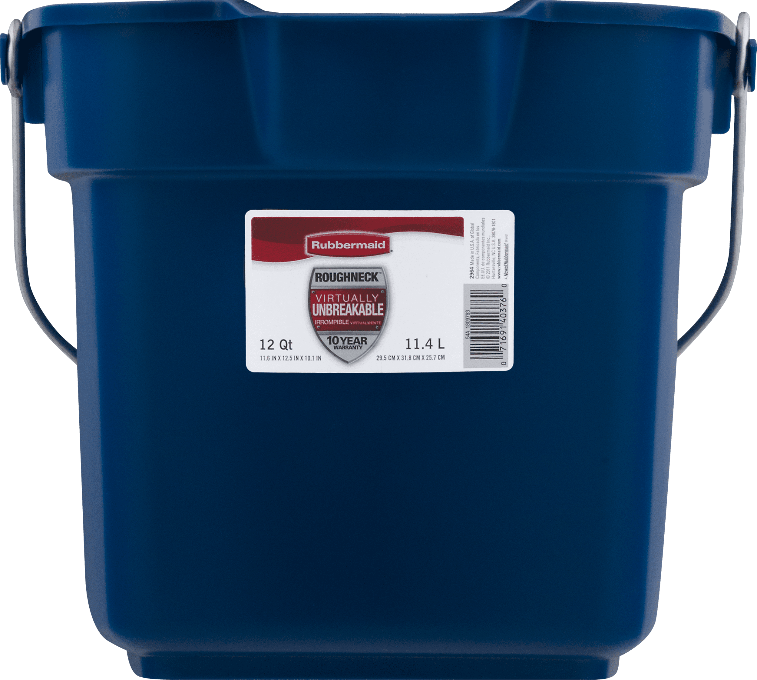 Rubbermaid Neat 'N Tidy 11 Qt. Royal Blue Bucket - Brownsboro Hardware &  Paint