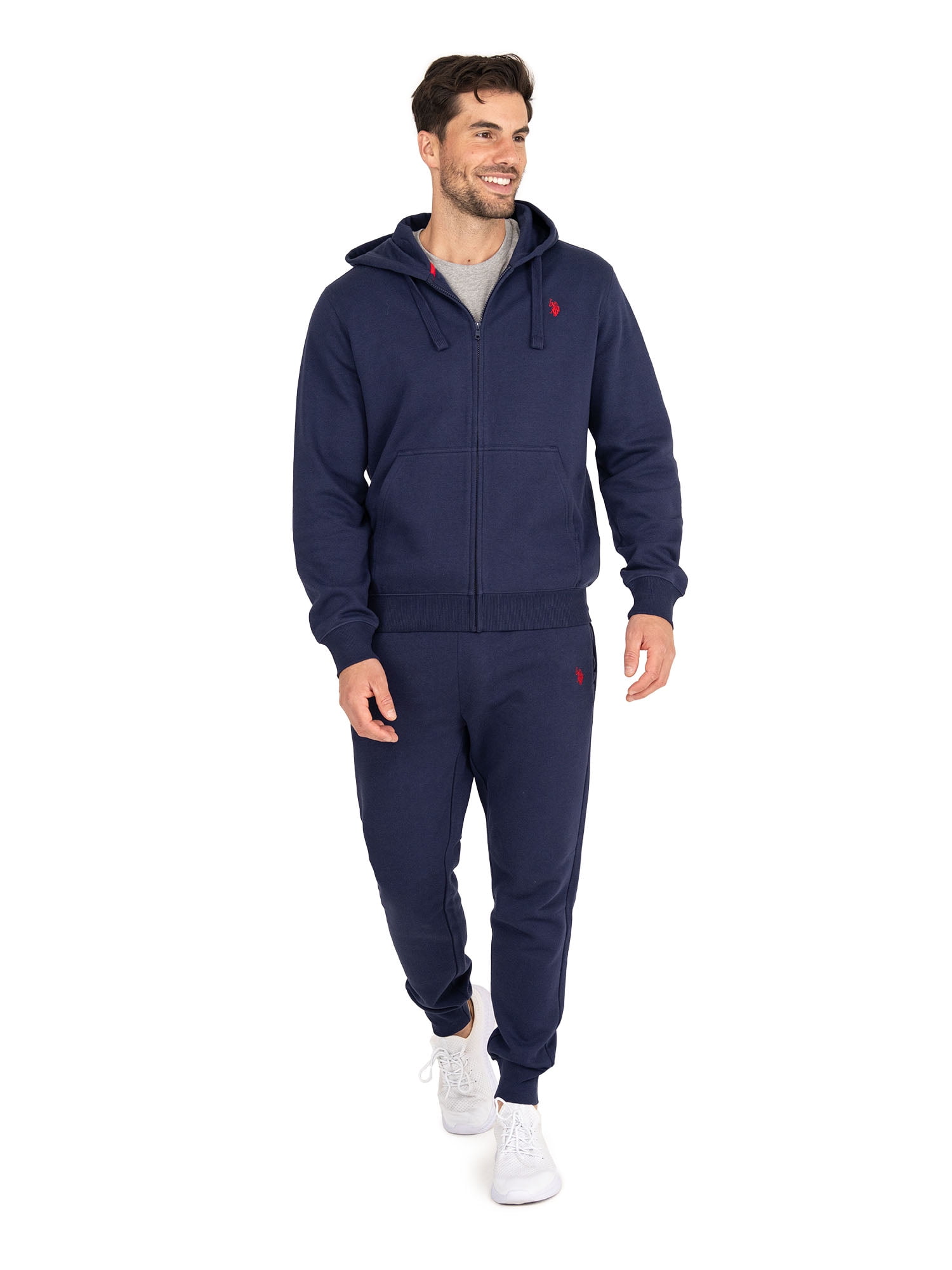 U.S. Polo Assn. Men's Everyday Full Zip Fleece Hoodie