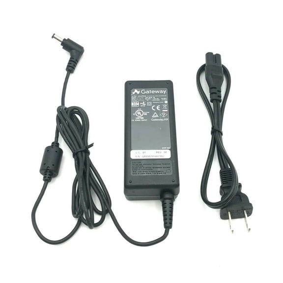 Pre-Owned Genuine AC Charger Adapter Gateway for Gateway Solo Laptop Series w/Power Cord