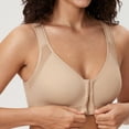 thumbnail image 3 of Delimira Women's Full Coverage Soft Cups Posture Bra Plus Size, 3 of 6