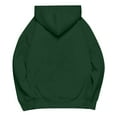 thumbnail image 5 of CQONEPT Women's Sherpa Lined Sweatshirts Drawstring Hoodies Dressy Casual Hooded Winter Outdoor Clothes with Pockets Green 2XL, 5 of 5