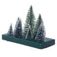 thumbnail image 3 of Mini árboles De Navidad Con Luces De Colores, Adorno De Mesa Para Escritorio Macarena  árboles de nieve, 3 of 8