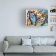 thumbnail image 2 of Trademark Fine Art 'Owls' Canvas Art by Oxana Ziaka, 2 of 4