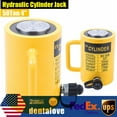 thumbnail image 2 of 50 Ton Hydraulic Cylinder Jack 4" Stroke Solid Hydraulic Ram Single Acting 100mm, 2 of 14