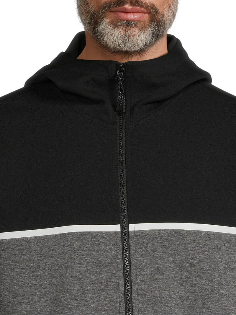 t.japan knit jacket グレー Russell Men's and Big Men's Fusion Knit Jacket, up to size