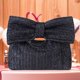 thumbnail image 2 of Bolso Tejido Paja Noche para Mujer Con Lazo Boda Fiesta Femenina, 2 of 5