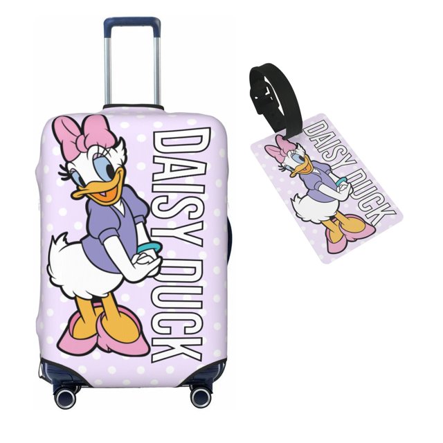 Anime Cartoon Mickey Mouse (5) Travel Suitcase Protector Elastic Washable Protective Baggage Covers With Concealed Zipper For 25-28 Inch Suitcase - L