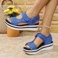 thumbnail image 6 of 50% Off Clear! Womens Sandals Comfortable Women's Fashion Casual Color Matching Spring And Summer New Breathable Thick-Soled Sandals, 6 of 9