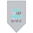 thumbnail image 4 of Pet and Dog Bandana Screen Printed, "Elsa, The Cold Bothers The Rest Of Us", 4 of 10