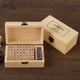 thumbnail image 5 of 36PCS GOMA SELLO CAJA SET , Cuerpo del sello Soledad Sello de letras de madera, 5 of 7